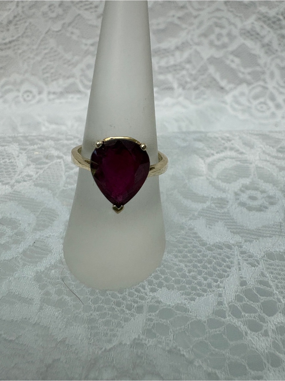 4.79 ct. GF African Ruby Solitaire Women’s Ring